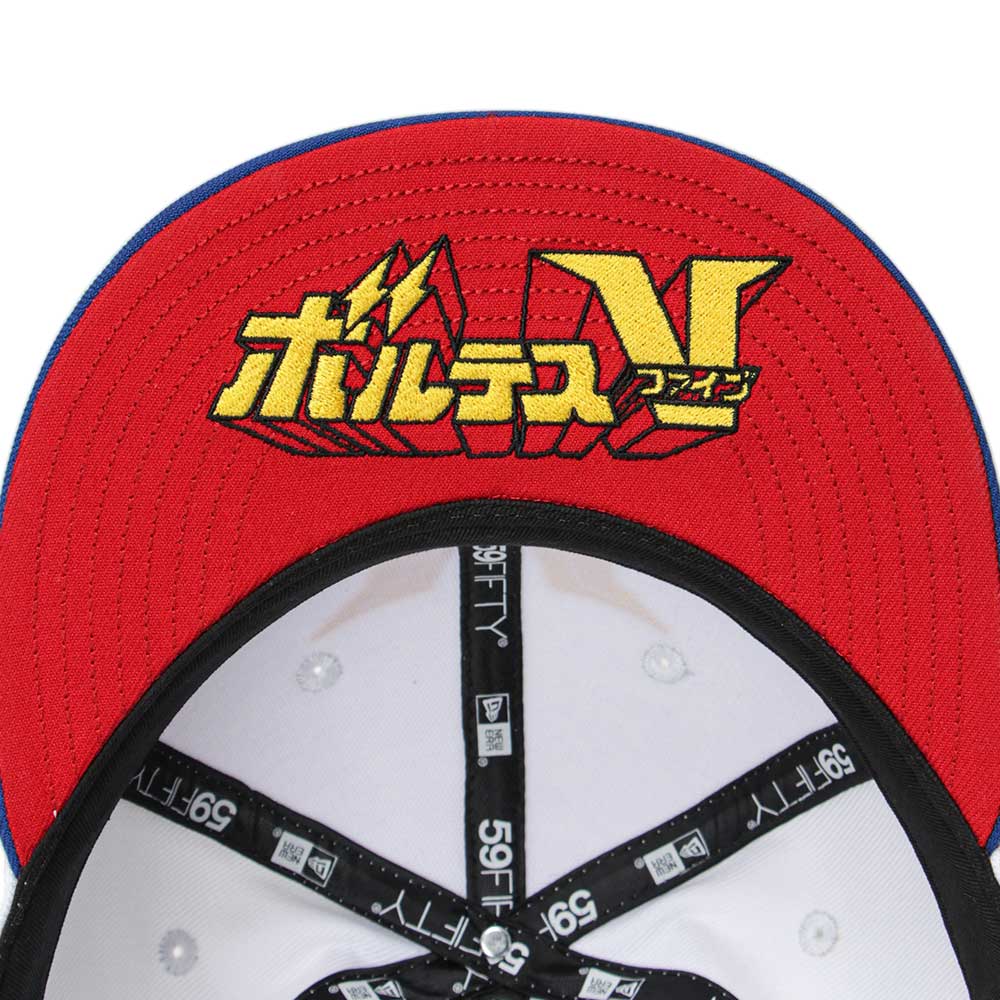 New Era x Voltes V White Light Royal 59FIFTY Fitted Cap (PH Exclusive)