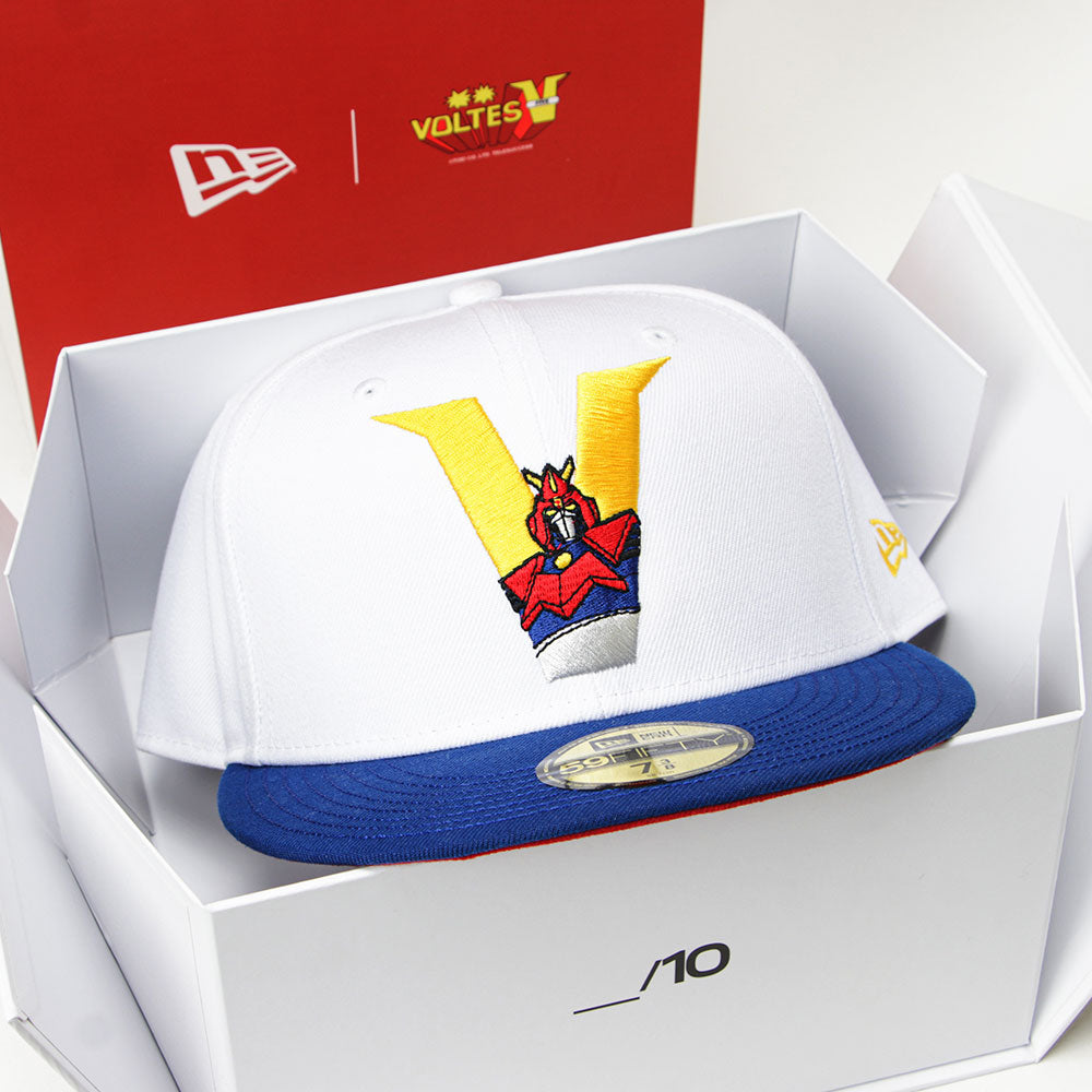 New Era x Voltes V White Light Royal 59FIFTY Fitted Cap (PH Exclusive)
