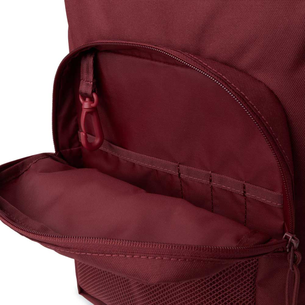 New Era Box Logo 600D Red Campus Backpack