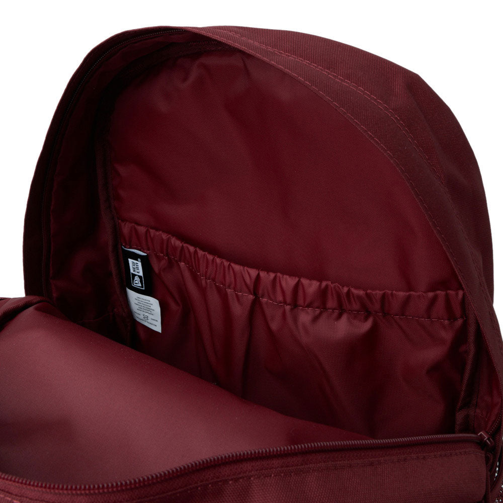 New Era Box Logo 600D Red Campus Backpack