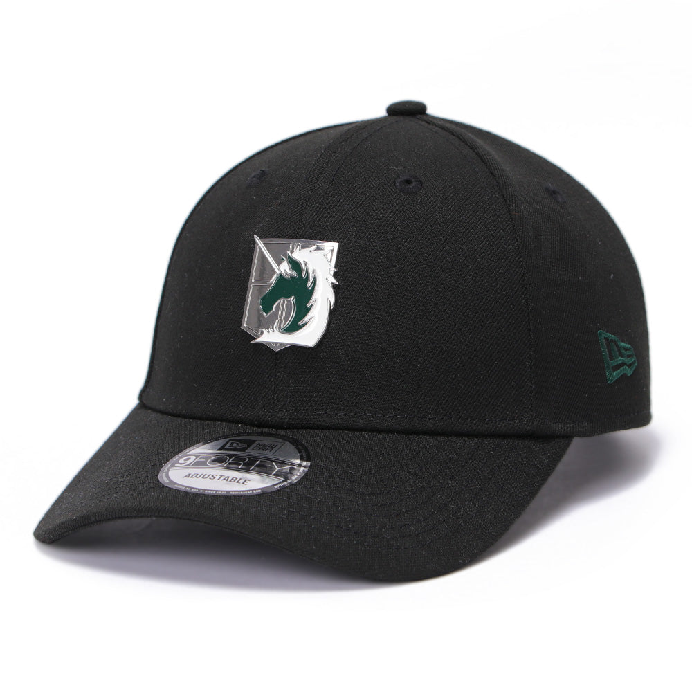 New Era x Attack on Titan Military Police Black 9FORTY Adjustable