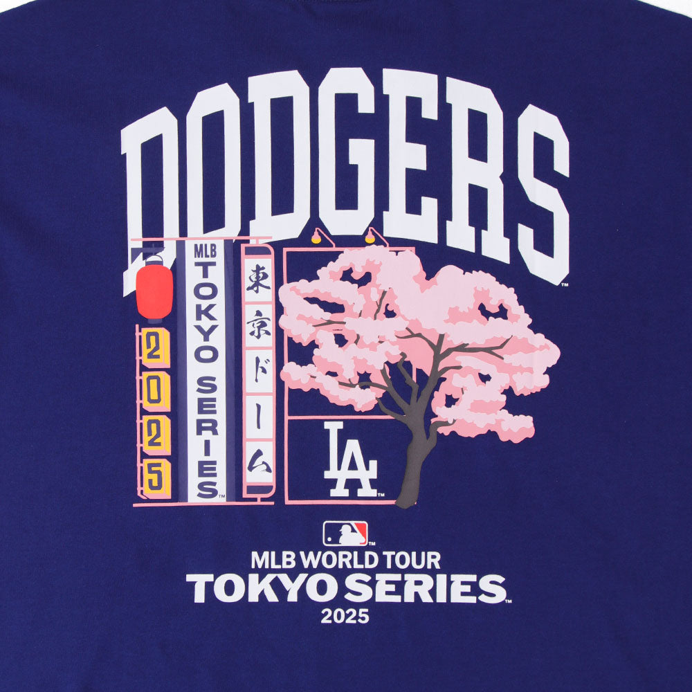 New Era Los Angeles Dodgers Special Pack Sakura COOLERA Dark Royal Short Sleeve T-Shirt