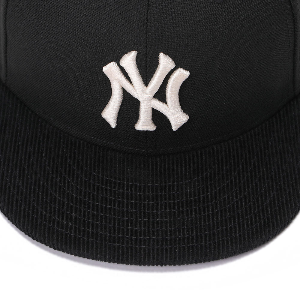 New Era New York Yankees Corduroy Black Seasonal Core 9FIFTY Snapback Cap