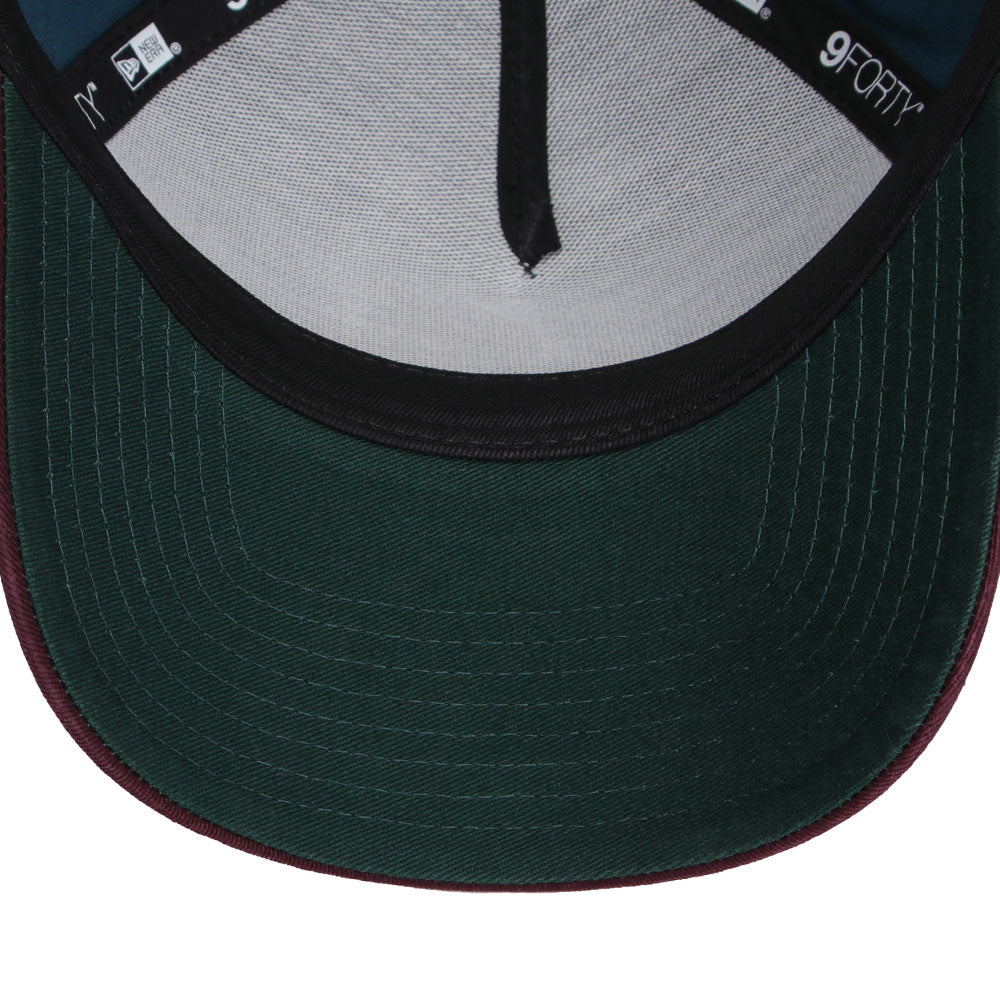 New Era Script Seasonal Core Cadet Blue Damson 9FORTY Adjustable Cap (PH EXCLUSIVE)