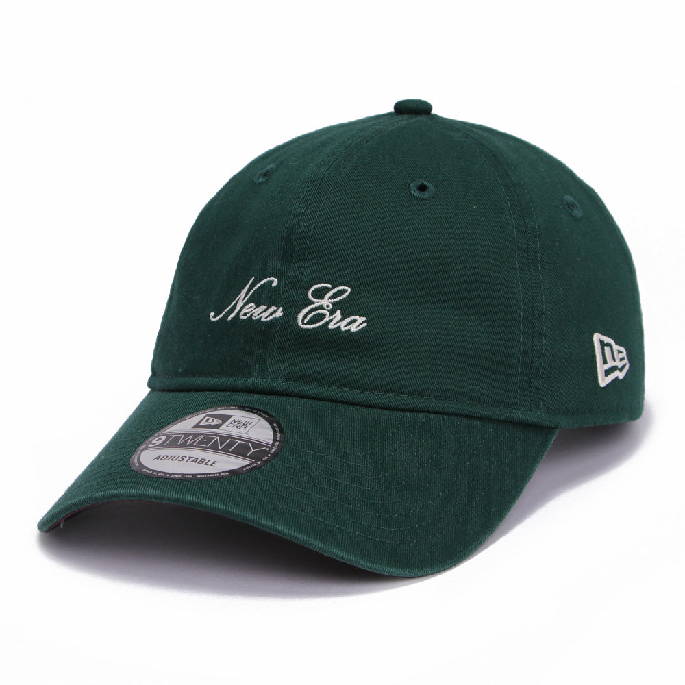 New Era Script Seasonal Core Dark Green 9TWENTY Adjustable Cap (PH EXCLUSIVE)