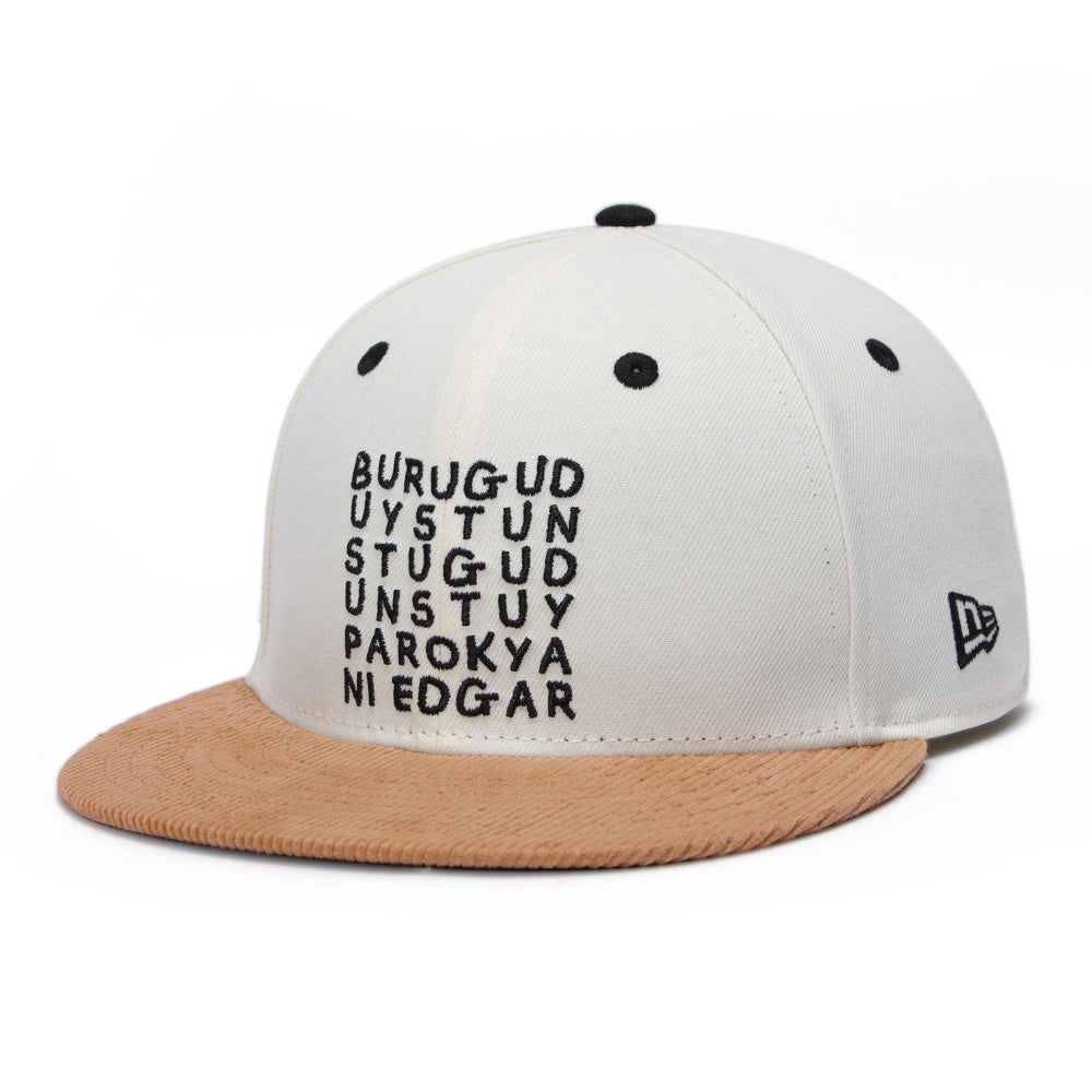 New Era x Parokya ni Edgar BURUGUDUYSTUNSTUGUDUNSTUY PAROKYA NI EDGAR Chrome White 59FIFTY FItted Cap (ONLINE EXCLUSIVE)