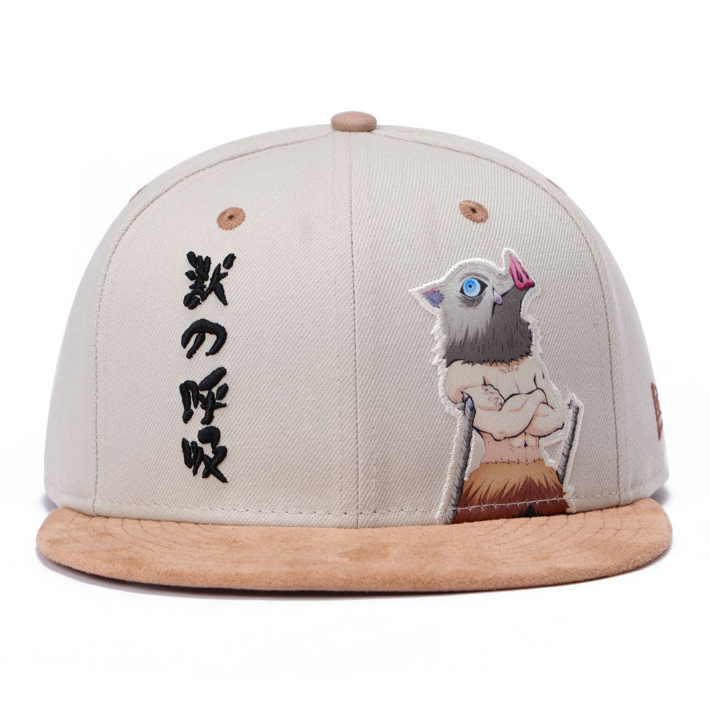 New Era x Demon Slater Inosuke Hashibira Stone 9FIFTY Sapback Cap (PH Exclusive)