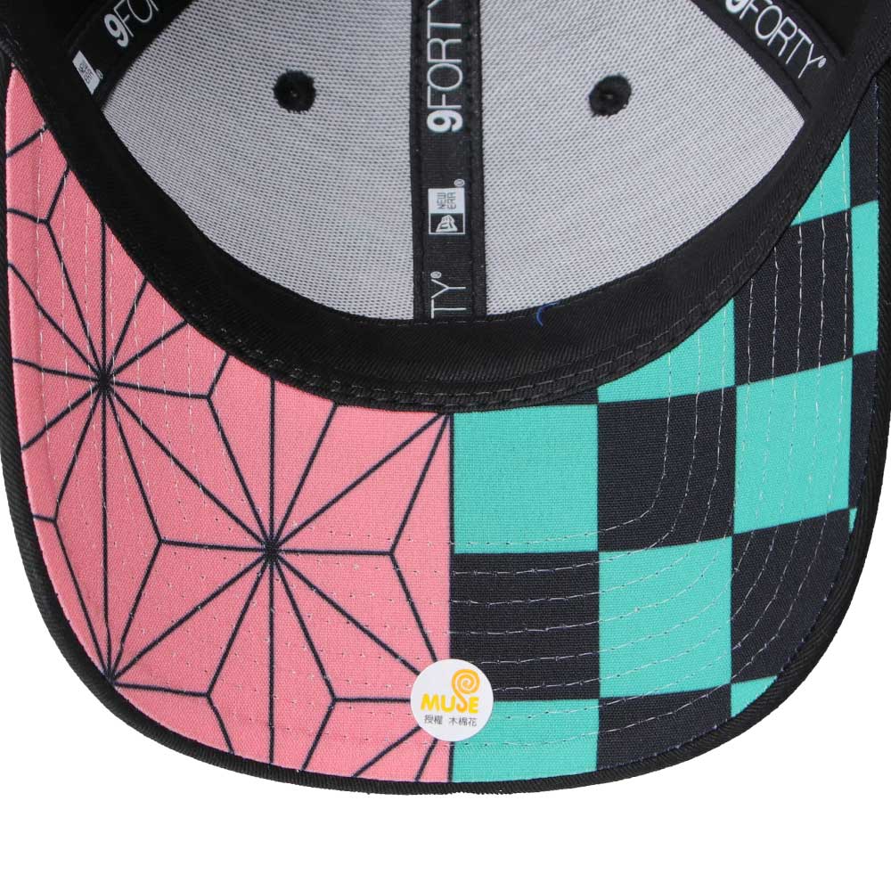 New Era x Demon Slayer Kamado Siblings Haori Black 9FORTY Adjustable Cap (PH Exclusive)