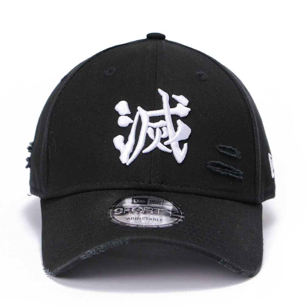 New Era x Demon Slayer Corp Black 9FORTY Adjustable Cap (PH Exclusive)