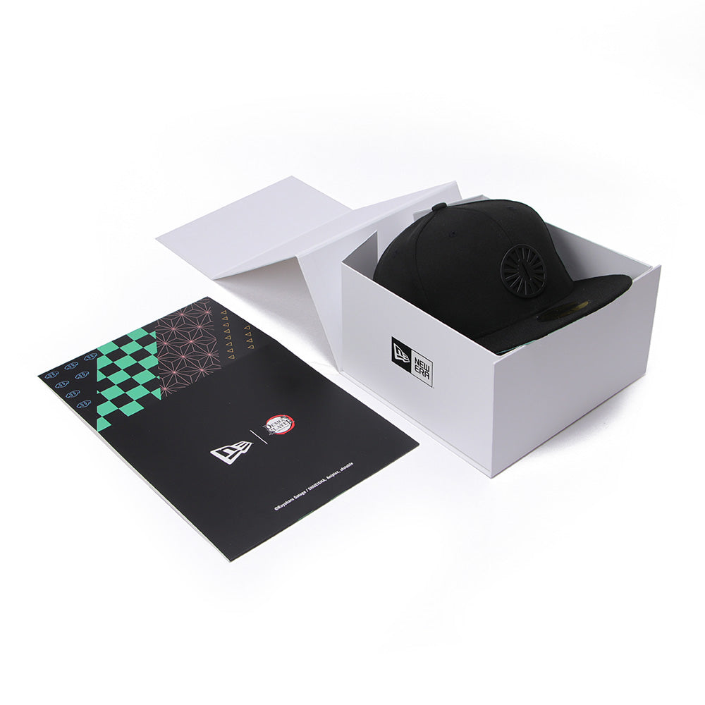 New Era x Demon Slayer Tanjiro Hanafuda earrings Black 59FIFTY Fitted Cap (PH Exclusive)
