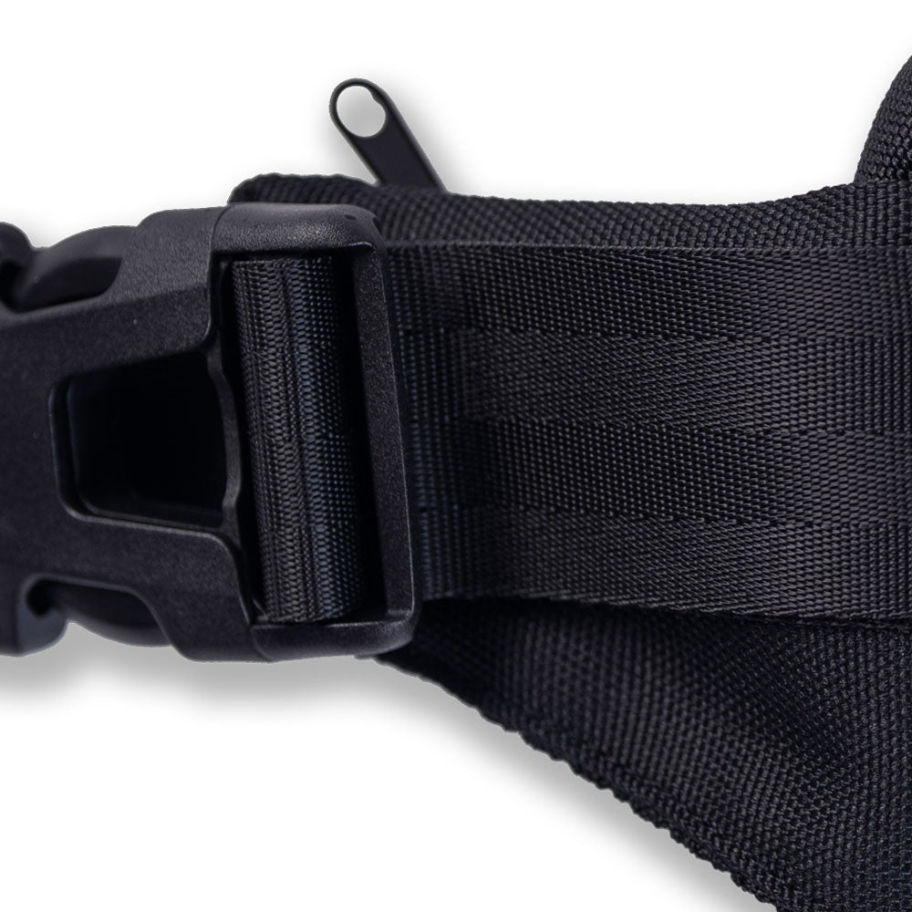 New Era Outdoor Mountain Logo SS26 Black Explorer Waist Bag