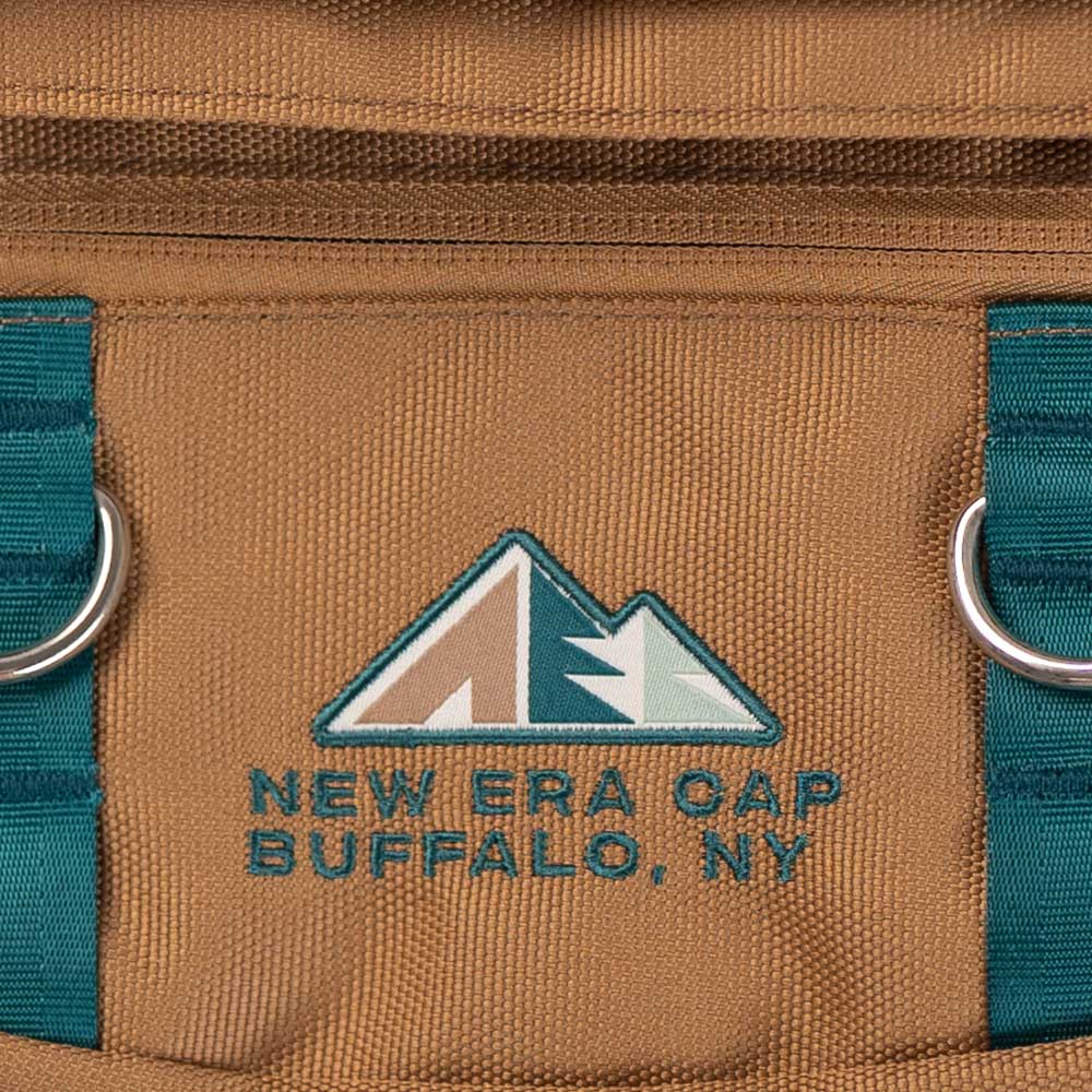 New Era Outdoor Mountain Logo SS26 Camel Suede Explorer Waist Bag