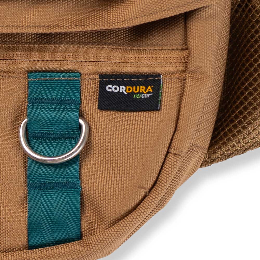 New Era Outdoor Mountain Logo SS26 Camel Suede Explorer Waist Bag