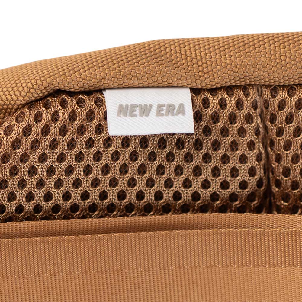 New Era Outdoor Mountain Logo SS26 Camel Suede Explorer Waist Bag