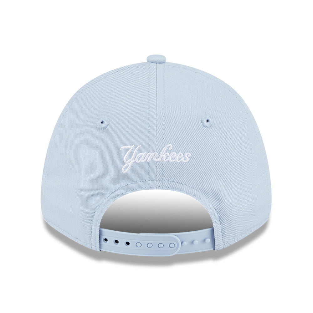 New Era New York Yankees Color Era SS26 Soft Blue Youth 9FORTY Adjustable Cap