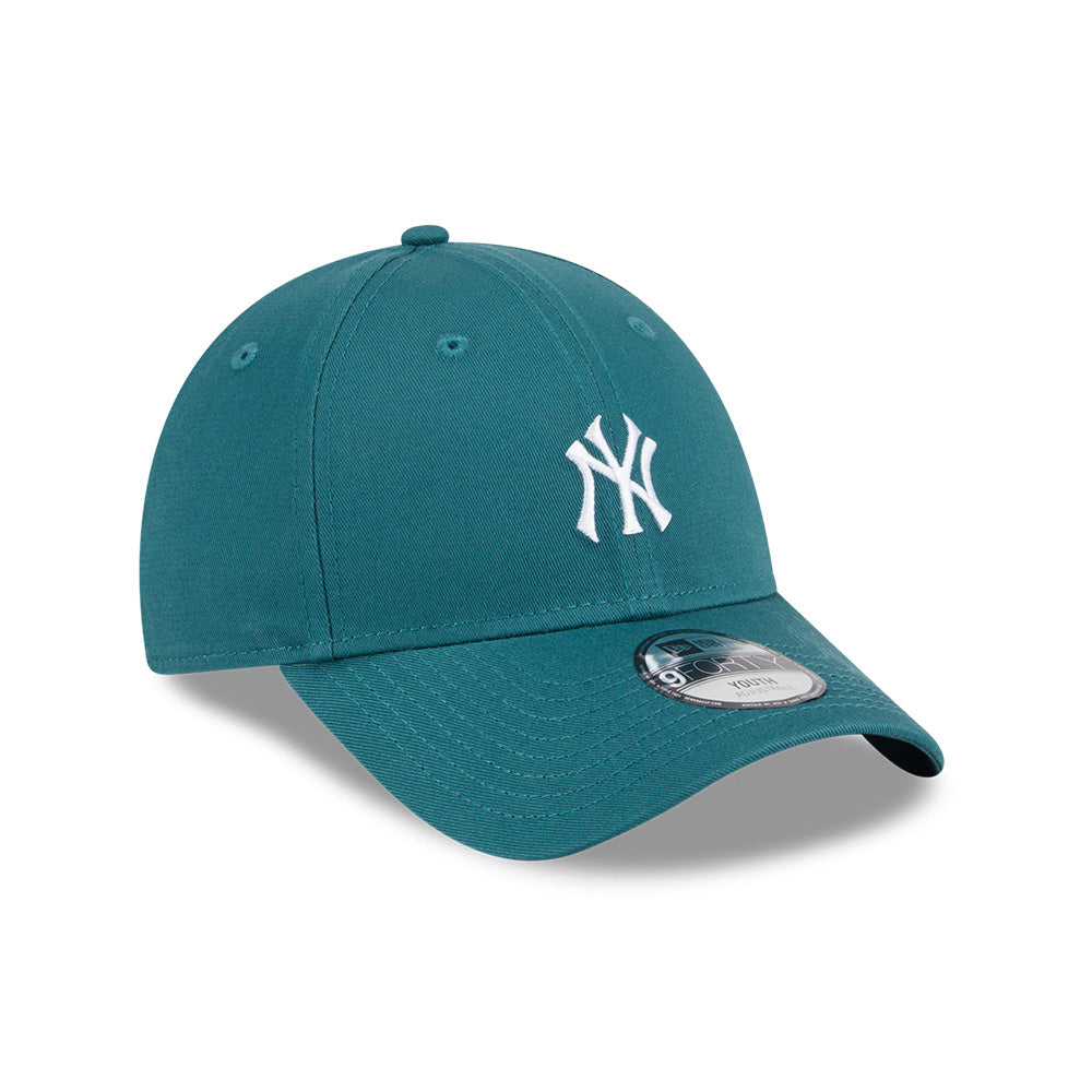New Era New York Yankees Color Era SS26 Pine Needle Green Youth 9FORTY Adjustable Cap