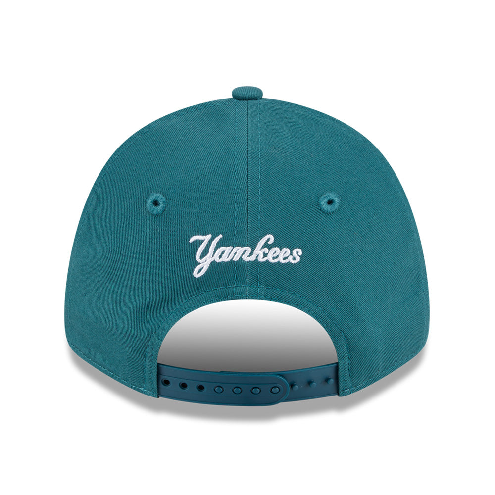 New Era New York Yankees Color Era SS26 Pine Needle Green Youth 9FORTY Adjustable Cap