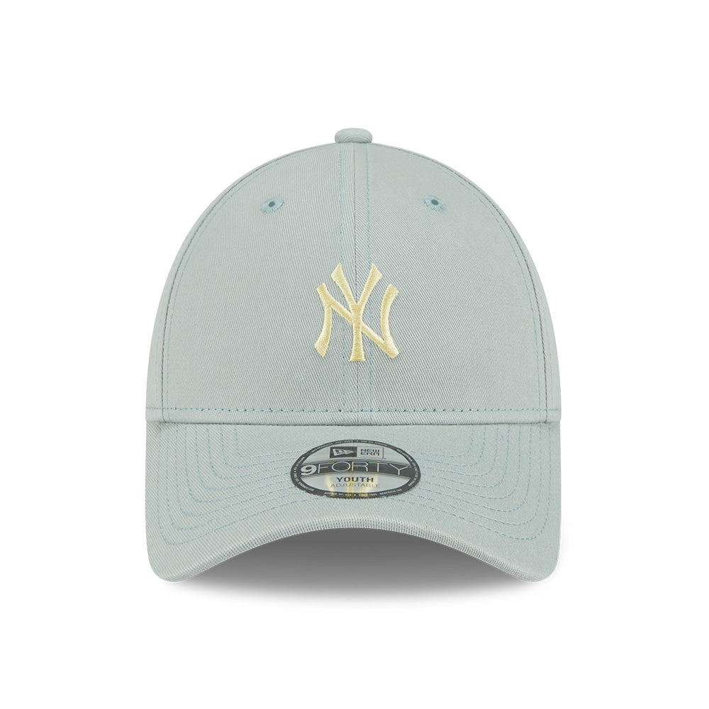 New Era New York Yankees Color Era SS26 Everest Green Youth 9FORTY Adjustable Cap