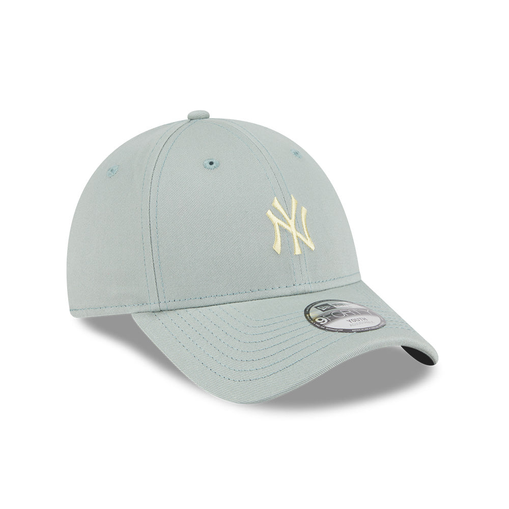 New Era New York Yankees Color Era SS26 Everest Green Youth 9FORTY Adjustable Cap