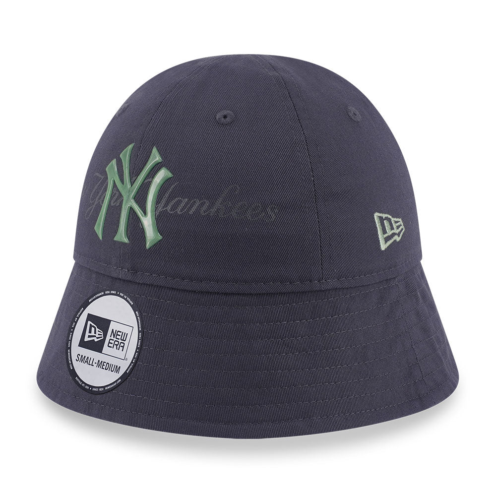 New Era New York Yankees Jelly Pack SS26 Graphite Explorer Sailor Brim Bucket Hat