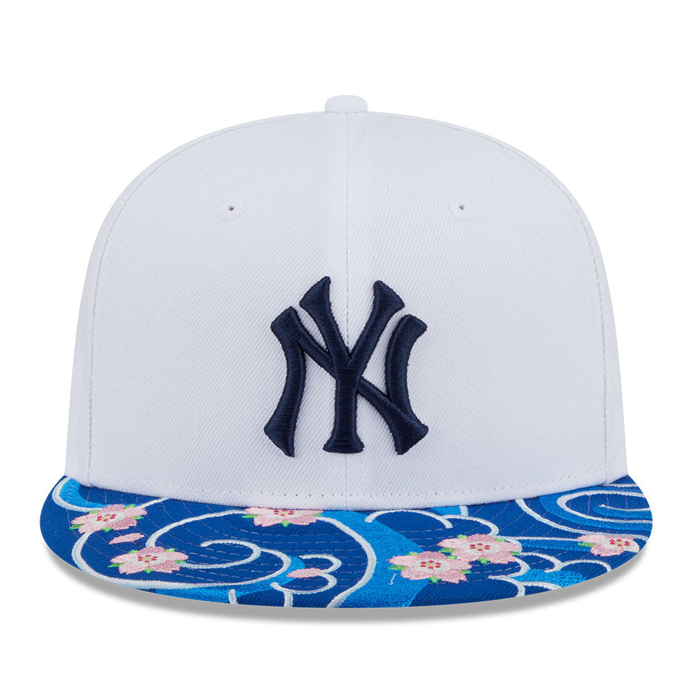 New Era New York Yankees Sakura Pack SS26 White 9FIFTY Snapback Cap