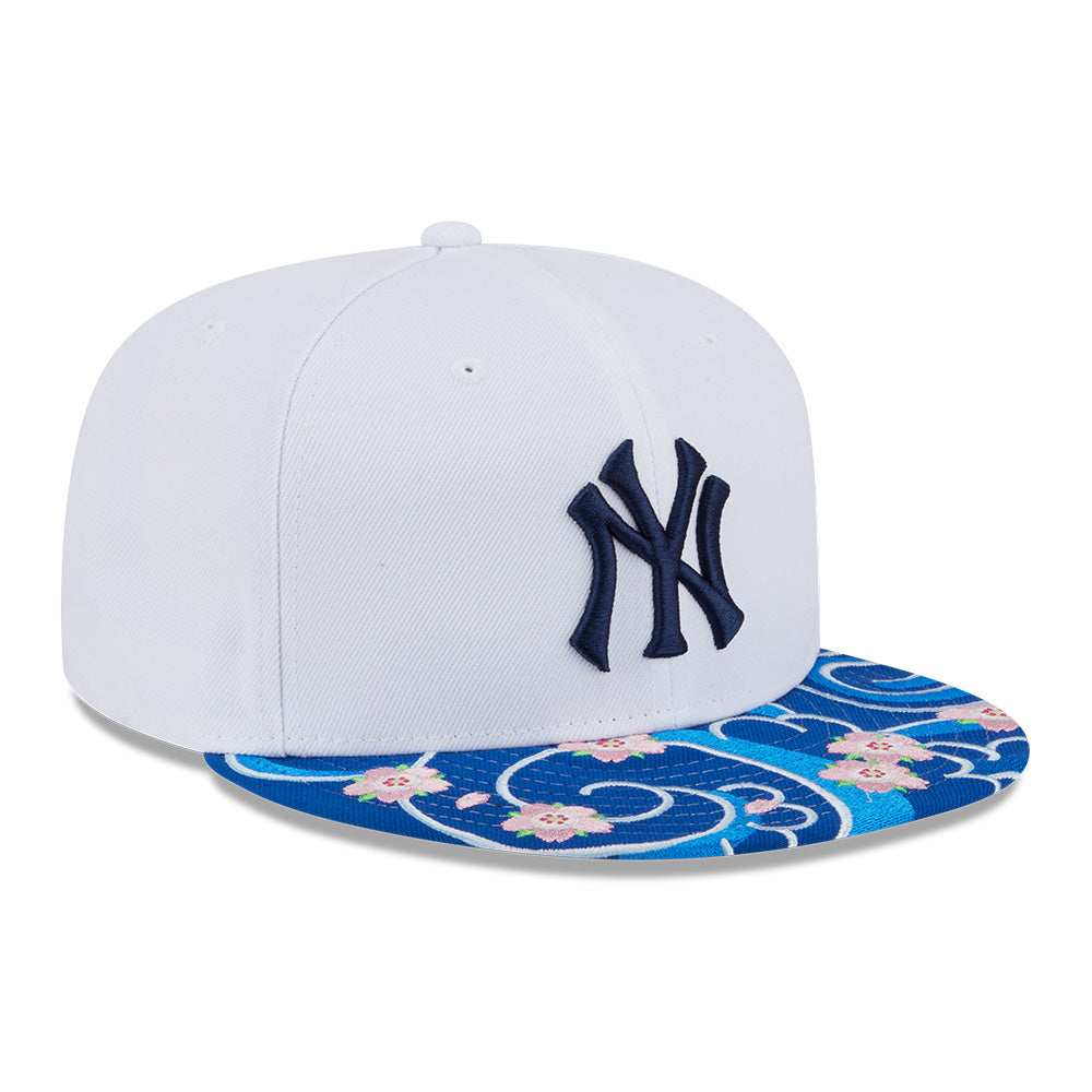 New Era New York Yankees Sakura Pack SS26 White 9FIFTY Snapback Cap