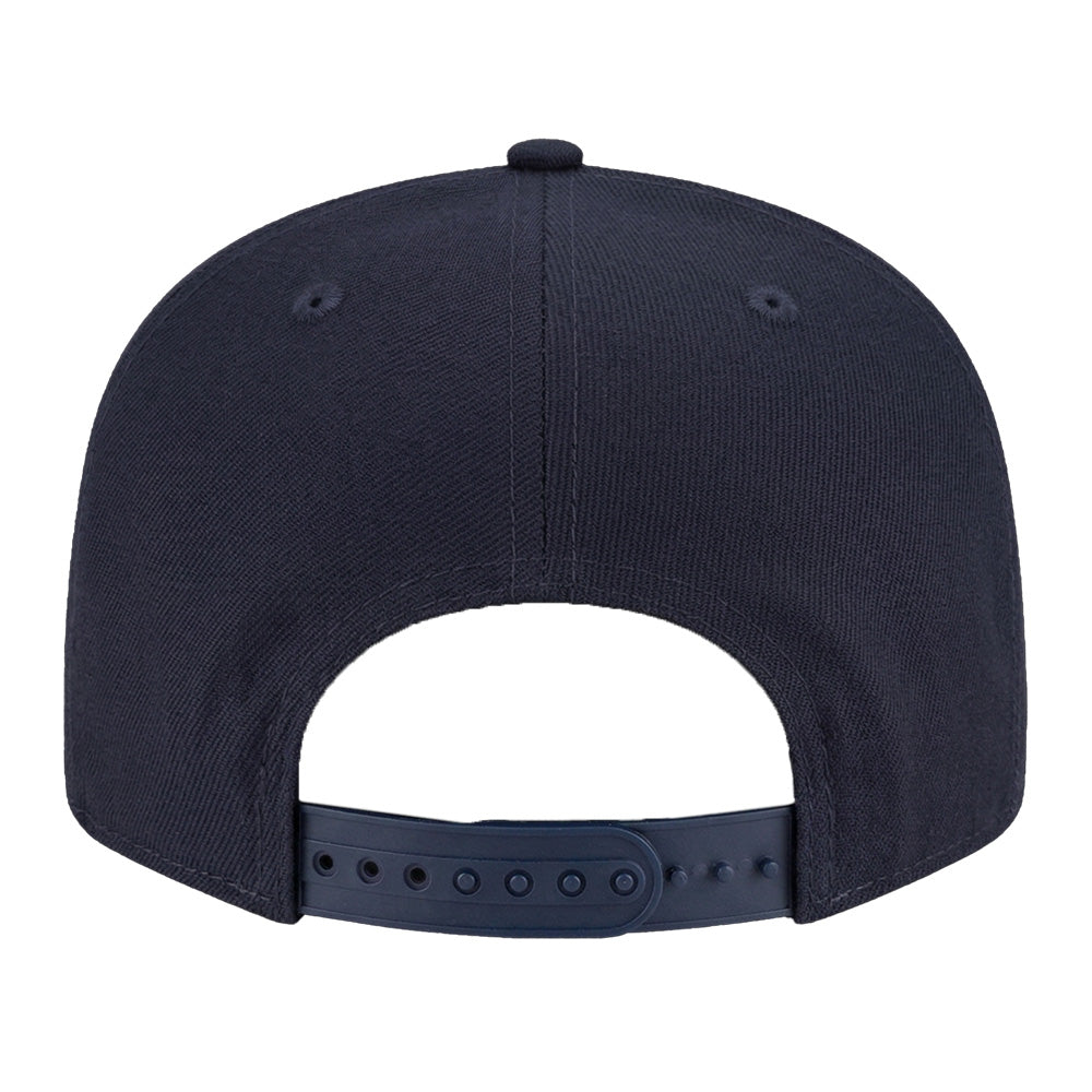 New Era New York Yankees Visor Wordmark Navy 9FIFTY Snapback Cap