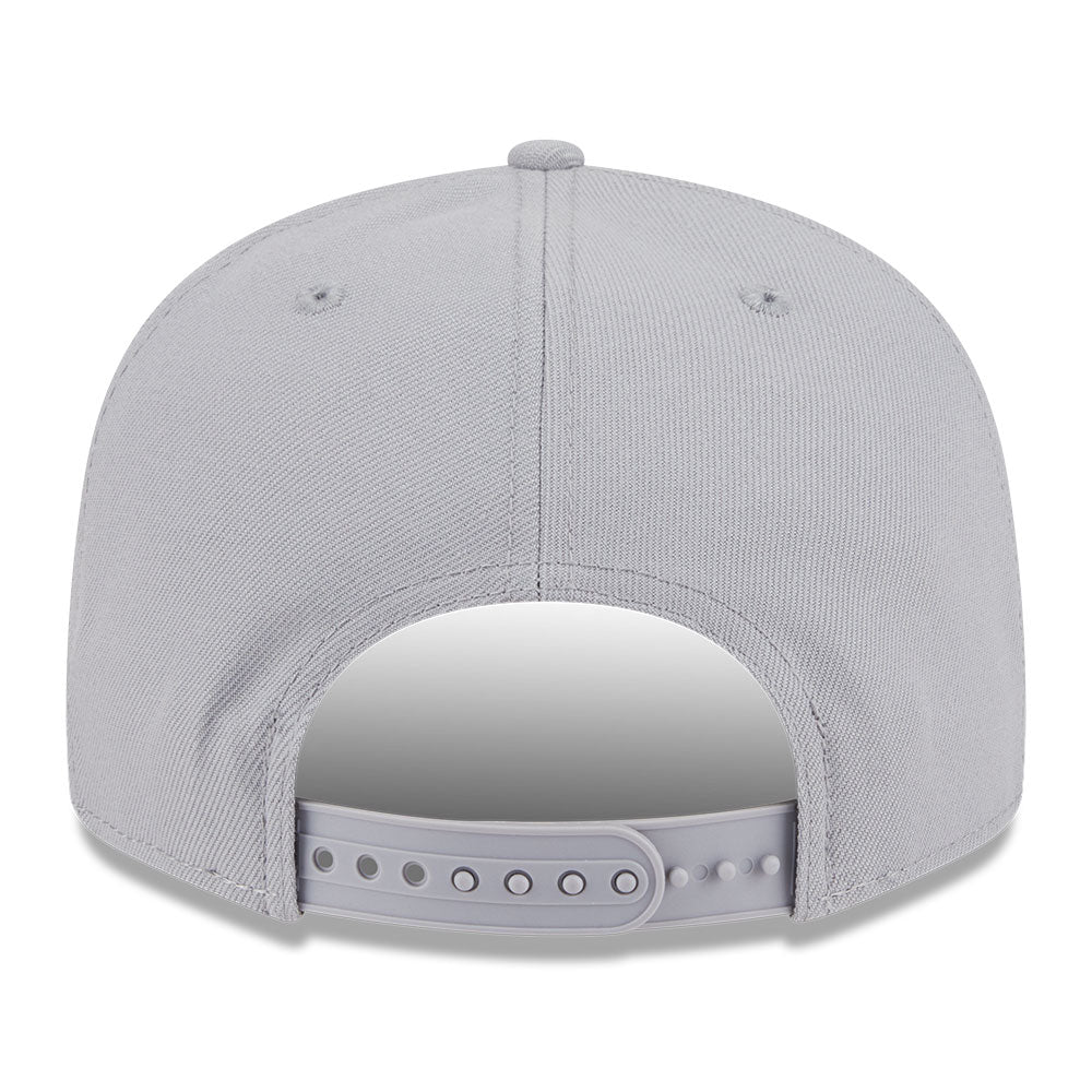 New Era Los Angeles Dodgers Visor Wordmark Grey 9FIFTY Snapback Cap