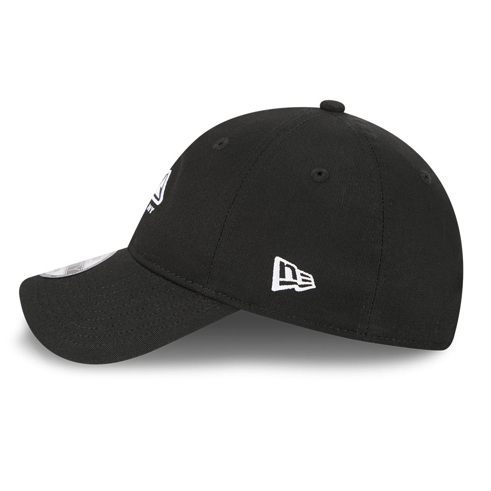 New Era Outdoor Mountain Logo SS26 Black 9FORTY Unstructured Adjustable Cap