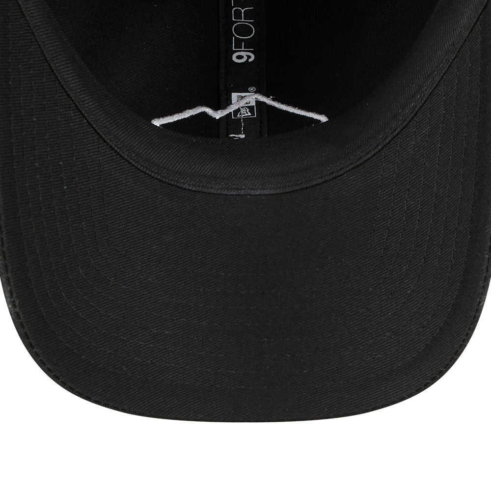 New Era Outdoor Mountain Logo SS26 Black 9FORTY Unstructured Adjustable Cap