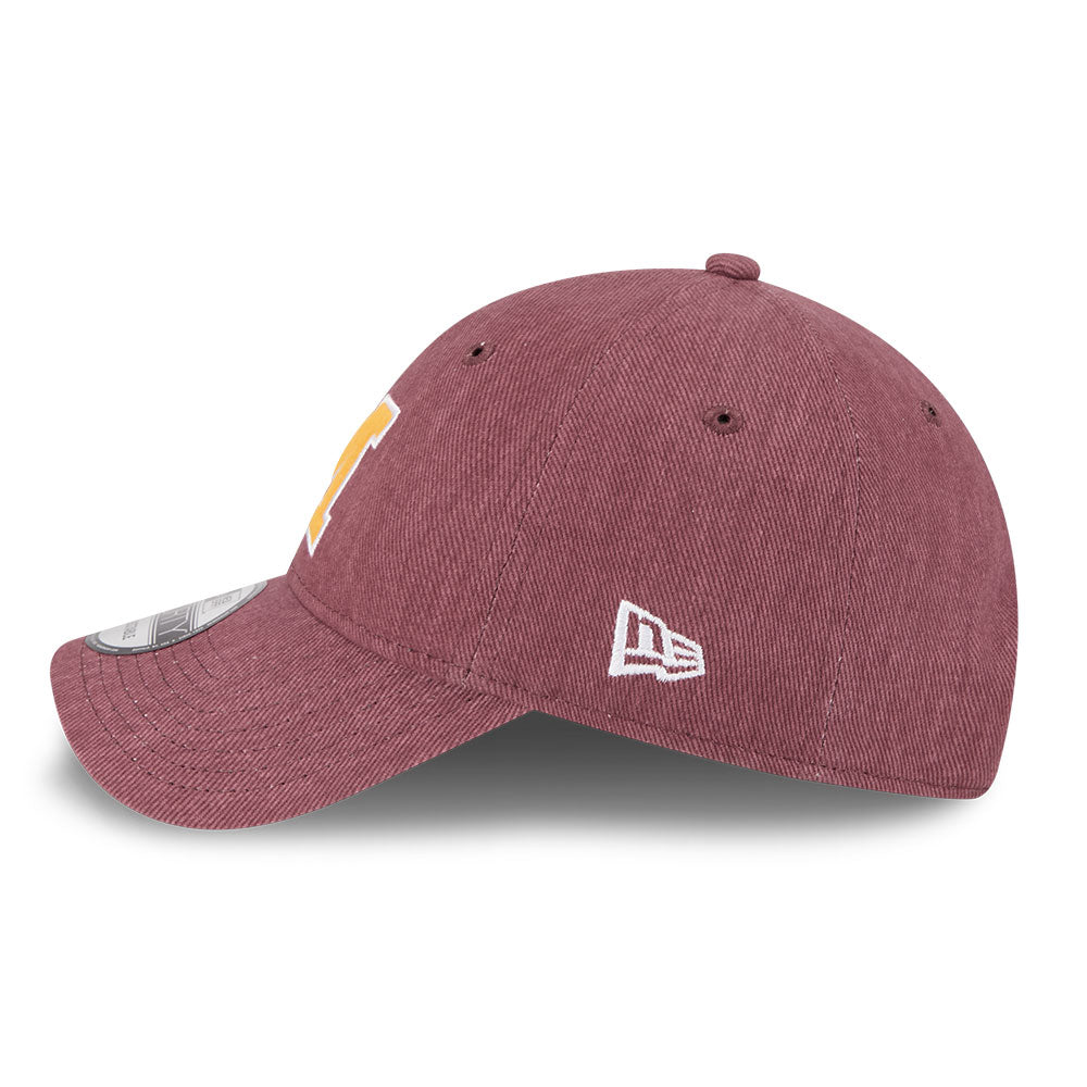 New Era Milwaukee Brewers Varsity Burgundy 9FORTY Unstructured Adjustable Cap