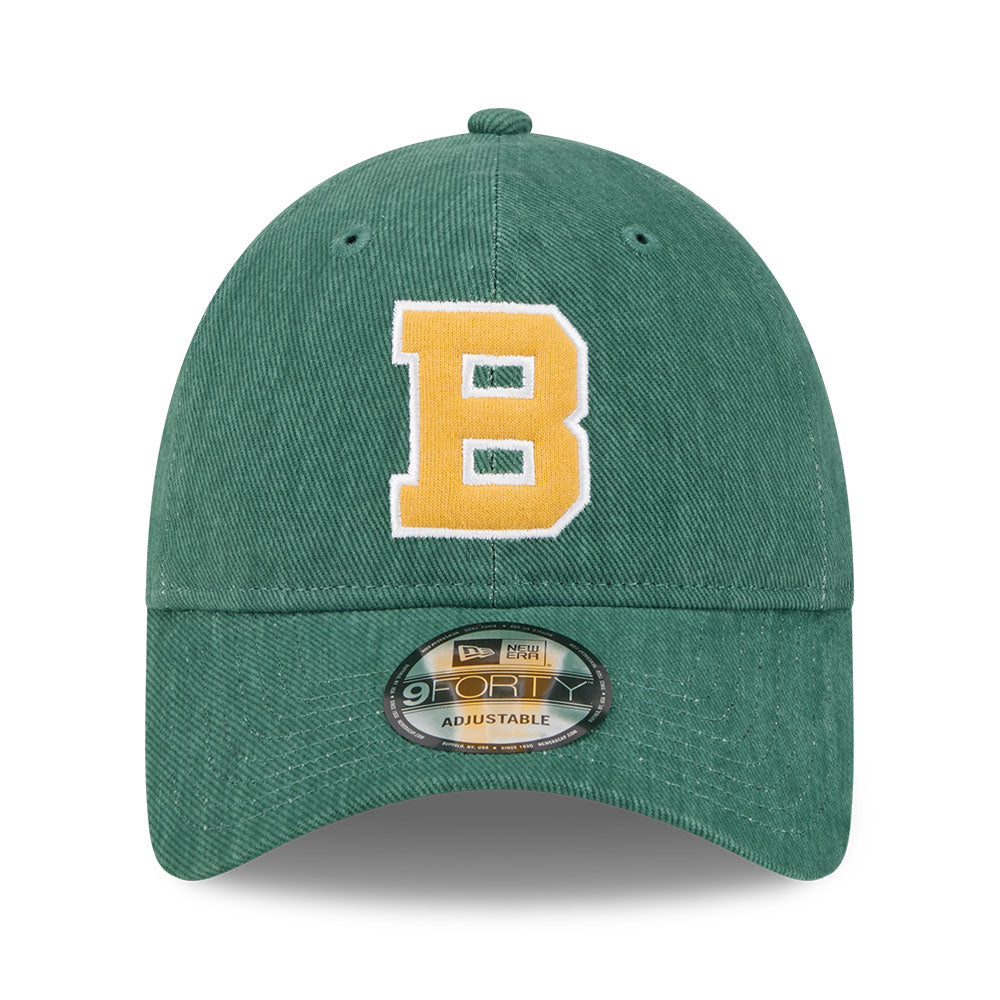 New Era Boston Braves Varsity Green 9FORTY Unstructured Adjustable Cap