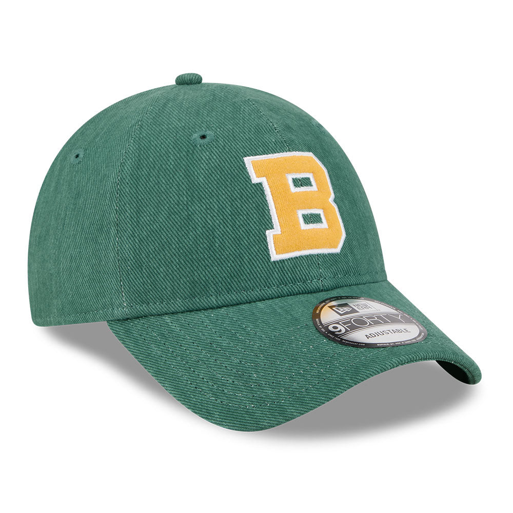 New Era Boston Braves Varsity Green 9FORTY Unstructured Adjustable Cap