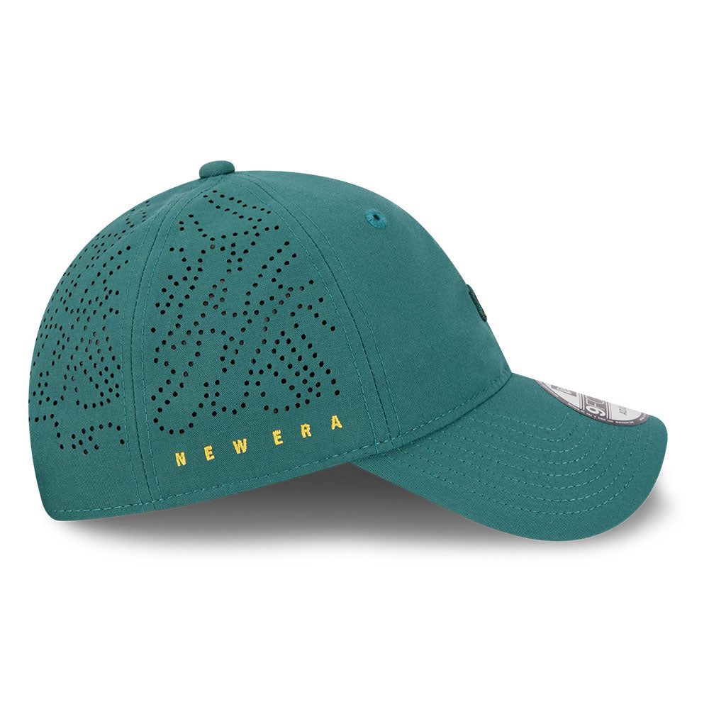 New Era Mini Mountain Logo SS26 Pine Needle Green 9FORTY Unstructured Adjustable Cap