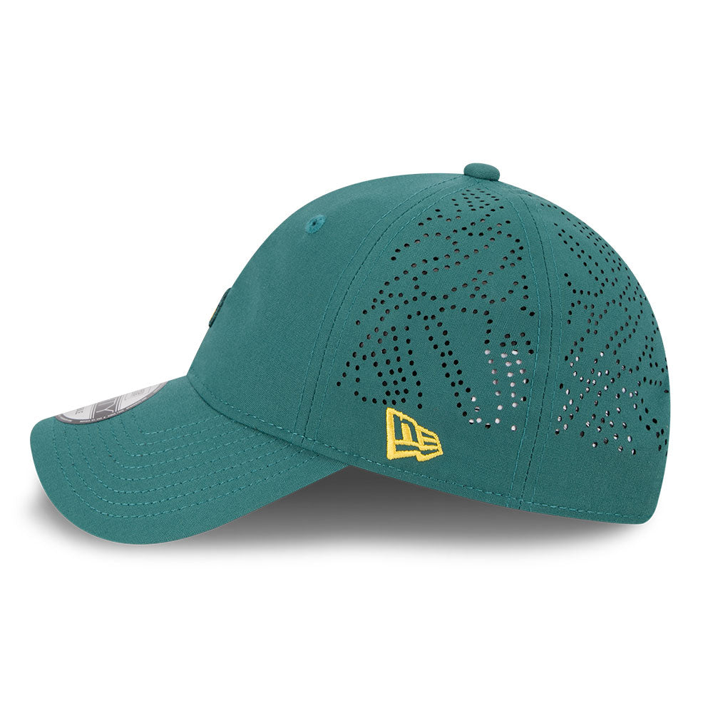 New Era Mini Mountain Logo SS26 Pine Needle Green 9FORTY Unstructured Adjustable Cap