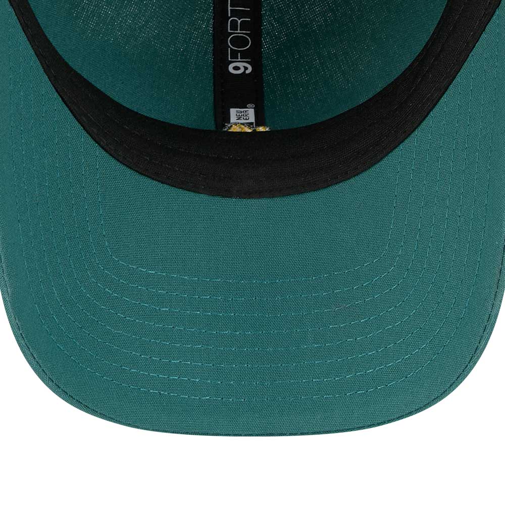 New Era Mini Mountain Logo SS26 Pine Needle Green 9FORTY Unstructured Adjustable Cap