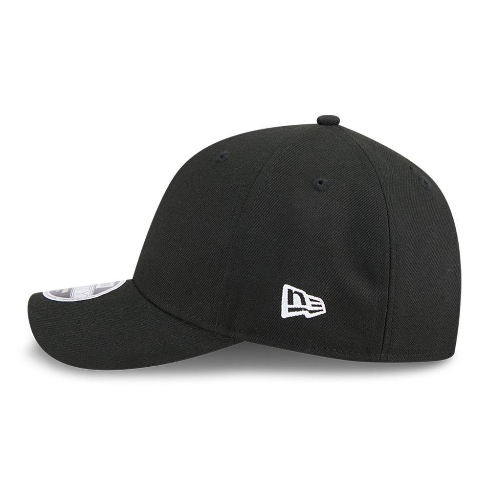 New Era Wordmark Basic SS26 Black 9FORTY M-Crown Adjustable Cap