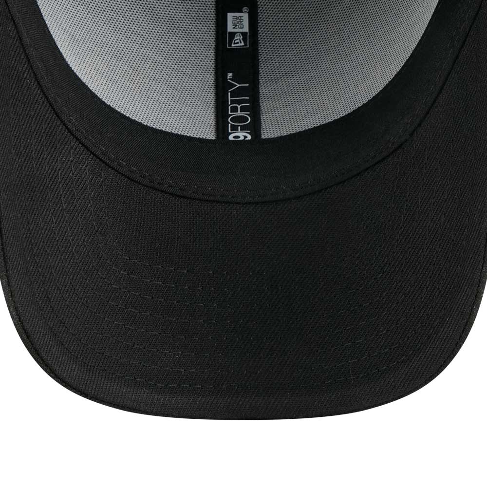 New Era Wordmark Basic SS26 Black 9FORTY M-Crown Adjustable Cap