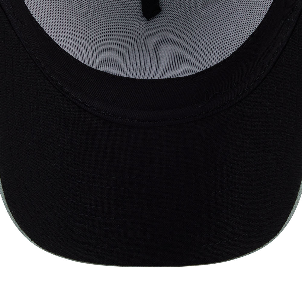 New Era Los Angeles Dodgers Resort SS26 Everest Green White 9FORTY E-Frame Trucker Cap