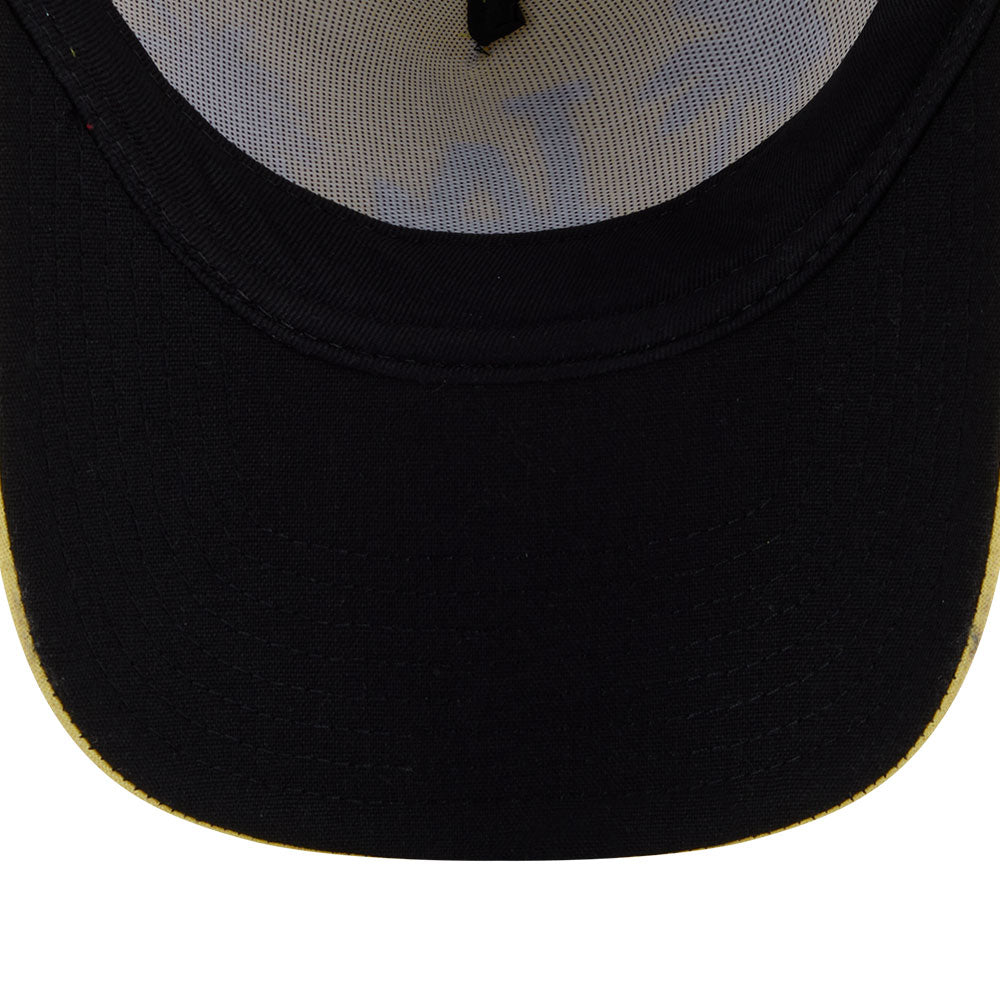 New Era Los Angeles Dodgers Resort SS26 Baby Yellow White 9FORTY E-Frame Trucker Cap