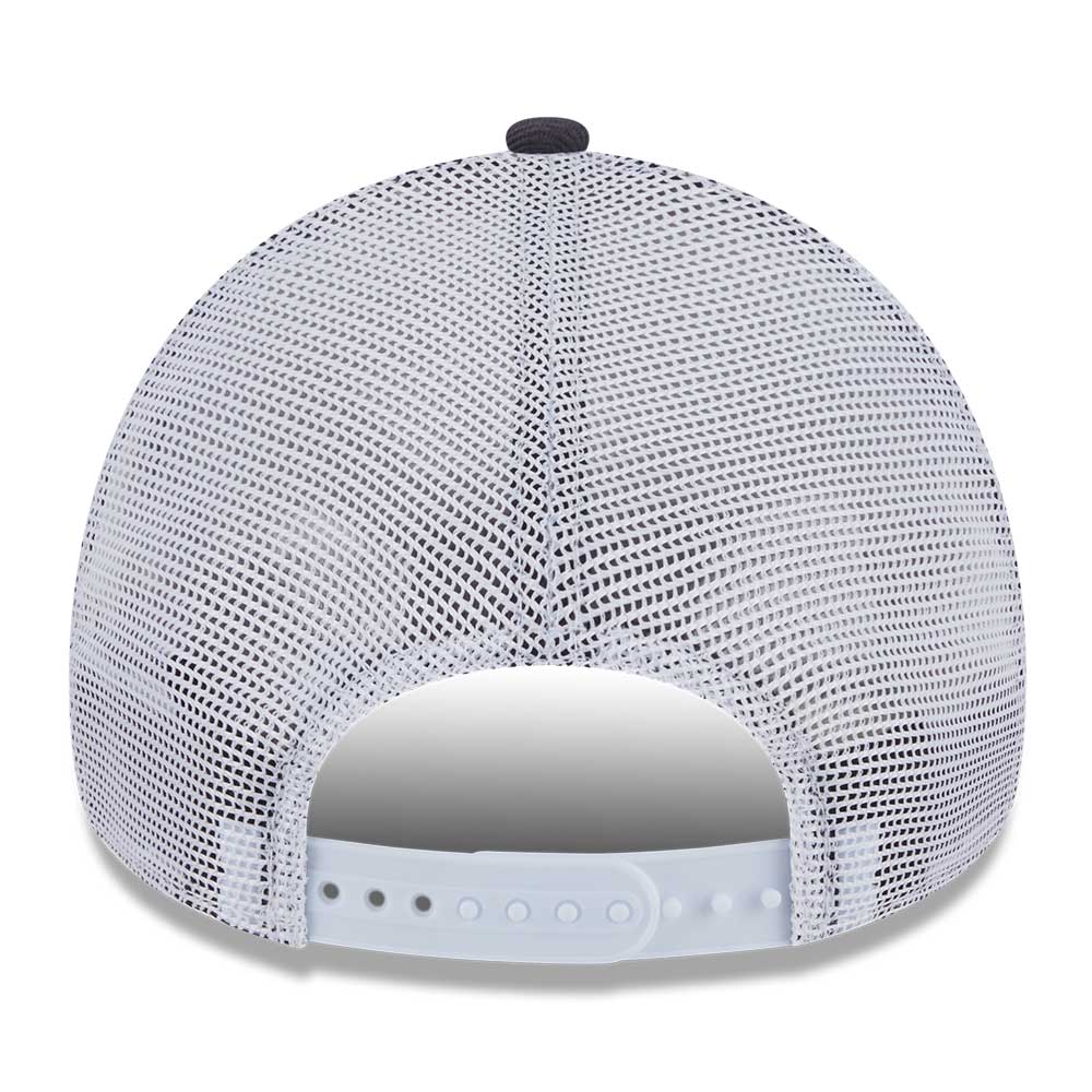 New Era Los Angeles Dodgers Color Era SS26 Graphite White 9FORTY A-Frame Trucker Cap