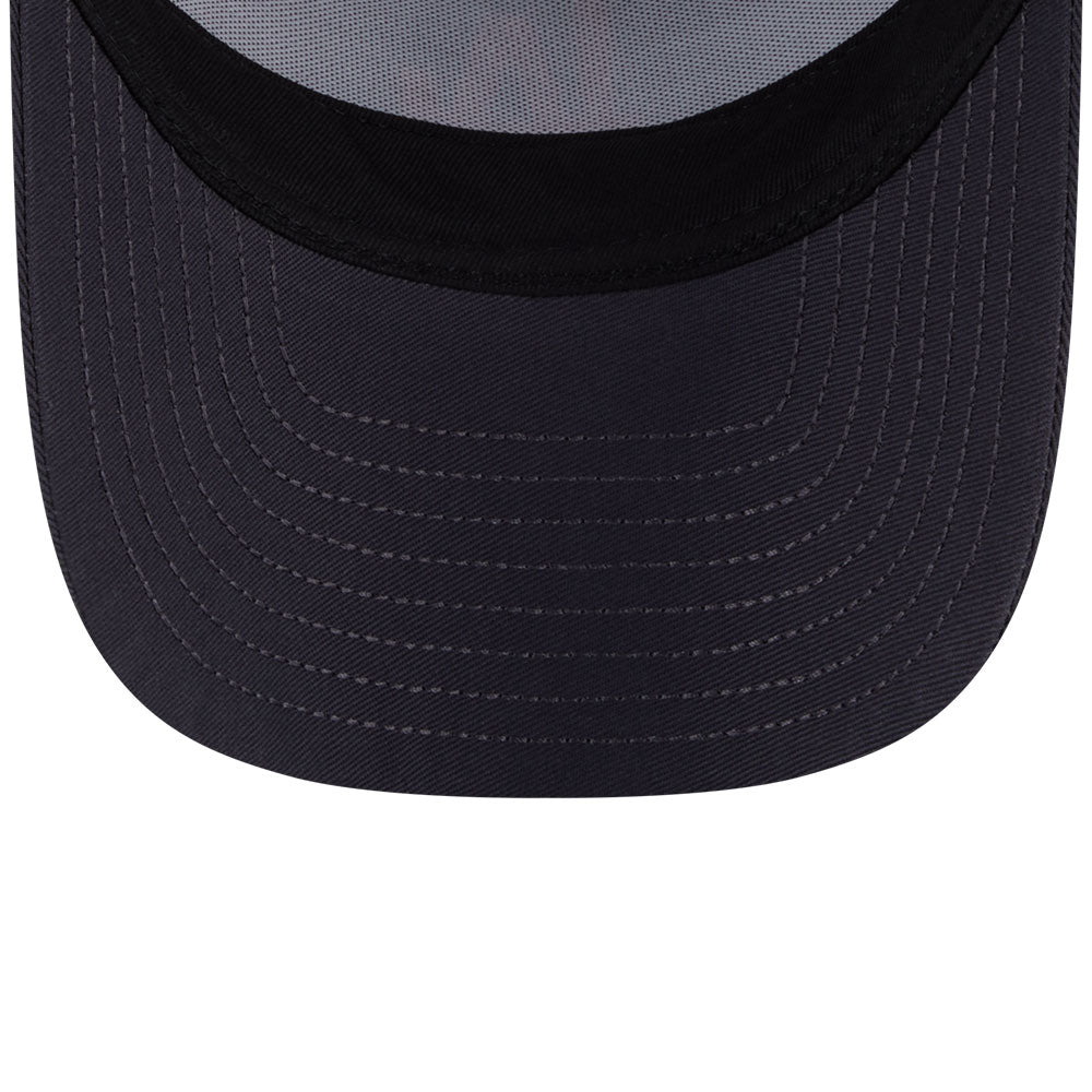 New Era Los Angeles Dodgers Color Era SS26 Graphite White 9FORTY A-Frame Trucker Cap