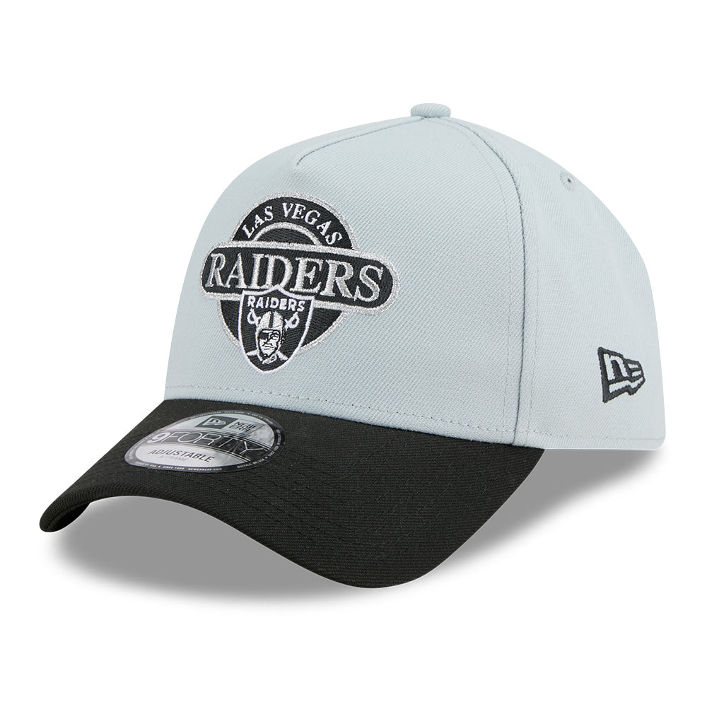 New Era Las Vegas Raiders NFL Rivalry SS26 Snow Grey 9FORTY A-Frame Adjustable Cap