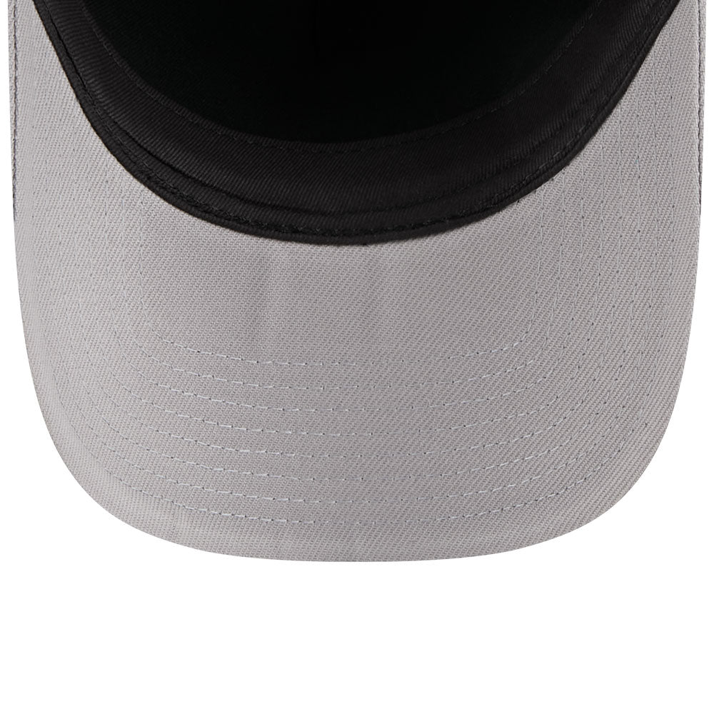 New Era Los Angeles Dodgers Metal Badge SS26 Grey 9FORTY A-Frame Adjustable Cap