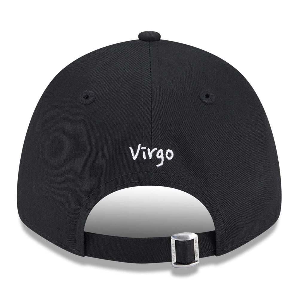 New Era Zodiac Sign Pack SS26 Virgo Black 9FORTY Adjustable Cap