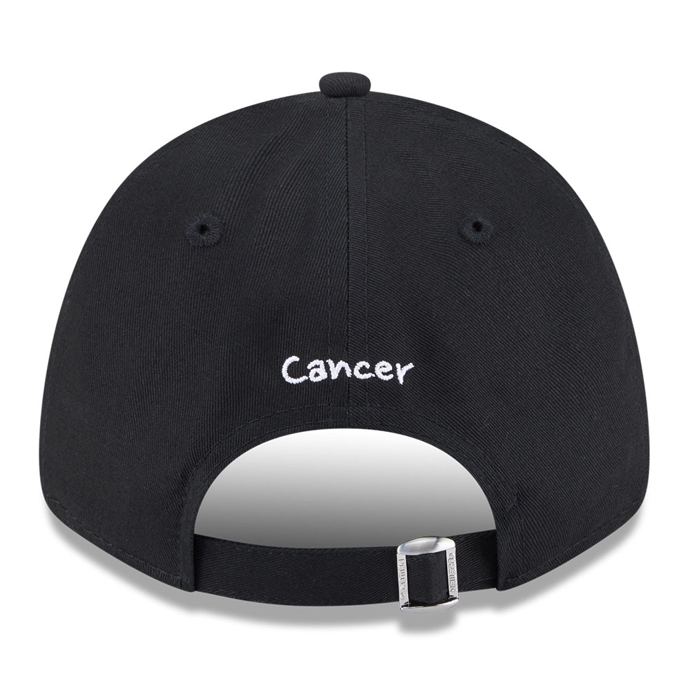 New Era Zodiac Sign Pack SS26 Cancer Black 9FORTY Adjustable Cap