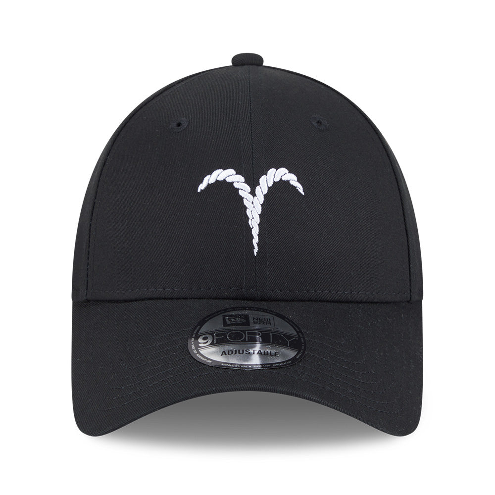 New Era Zodiac Sign Pack SS26 Aries Black 9FORTY Adjustable Cap