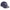 New Era Wordmark Street Archived Black Cross Panels Grungy Navy 9FORTY Adjustable Cap