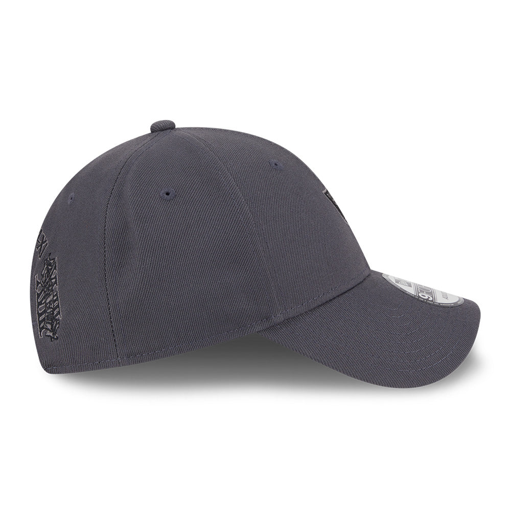 New Era Las Vegas Raiders Raiders Wear Black Graphite 9FORTY Adjustable Cap