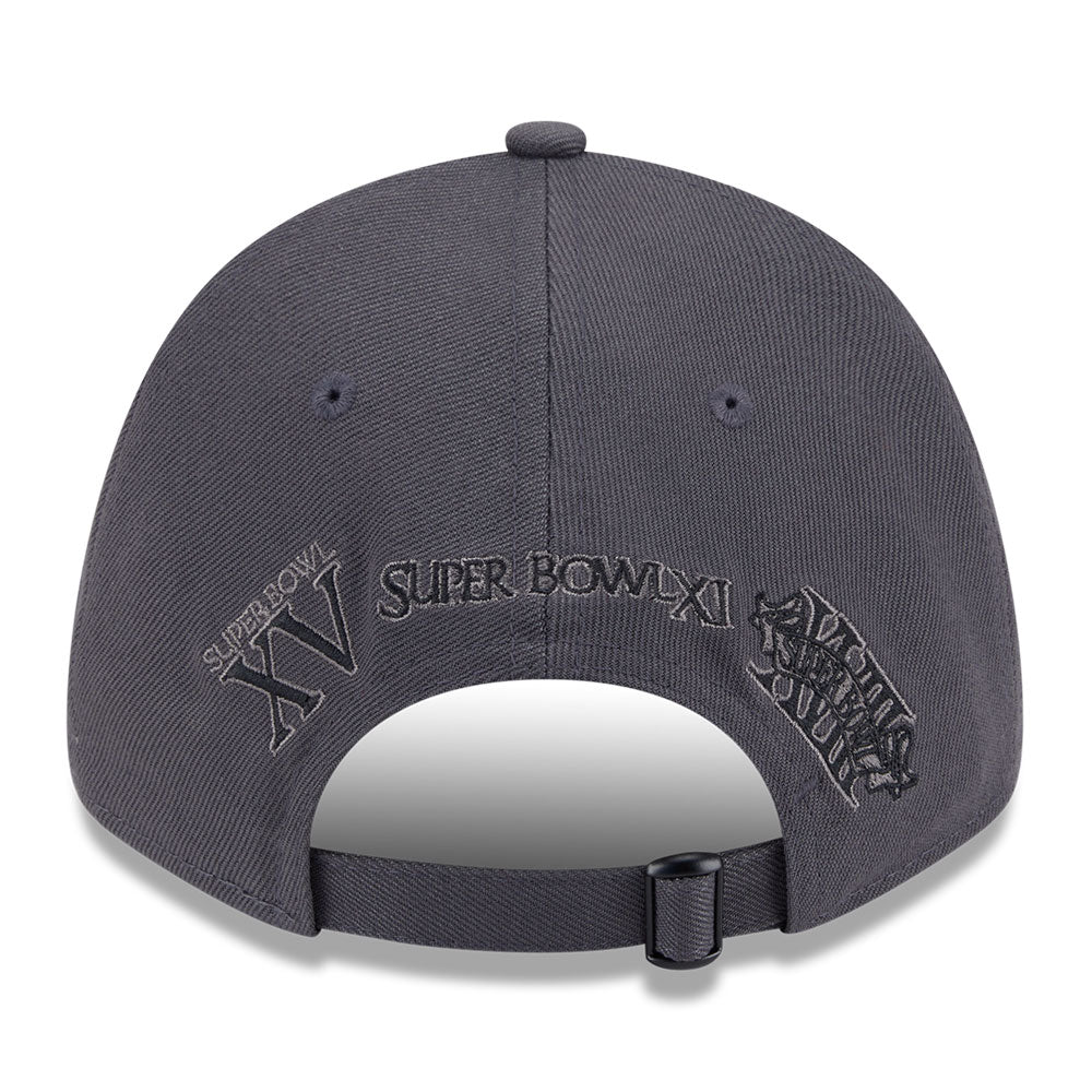 New Era Las Vegas Raiders Raiders Wear Black Graphite 9FORTY Adjustable Cap